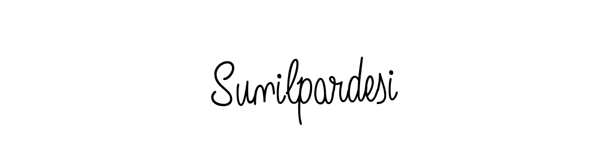 Once you've used our free online signature maker to create your best signature Angelique-Rose-font-FFP style, it's time to enjoy all of the benefits that Sunilpardesi name signing documents. Sunilpardesi signature style 5 images and pictures png