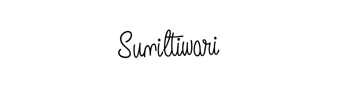 Make a beautiful signature design for name Suniltiwari. Use this online signature maker to create a handwritten signature for free. Suniltiwari signature style 5 images and pictures png