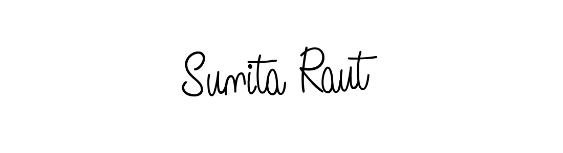 Check out images of Autograph of Sunita Raut name. Actor Sunita Raut Signature Style. Angelique-Rose-font-FFP is a professional sign style online. Sunita Raut signature style 5 images and pictures png