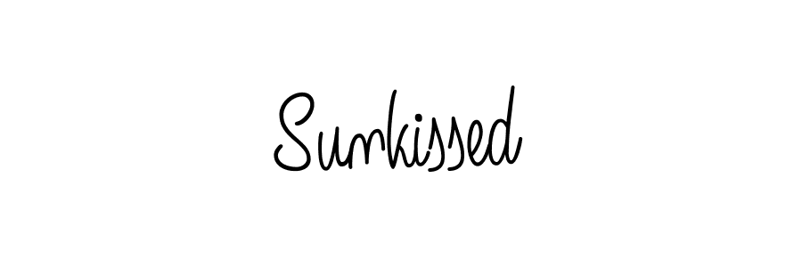 Also we have Sunkissed name is the best signature style. Create professional handwritten signature collection using Angelique-Rose-font-FFP autograph style. Sunkissed signature style 5 images and pictures png