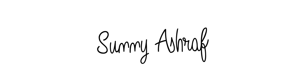 Create a beautiful signature design for name Sunny Ashraf. With this signature (Angelique-Rose-font-FFP) fonts, you can make a handwritten signature for free. Sunny Ashraf signature style 5 images and pictures png