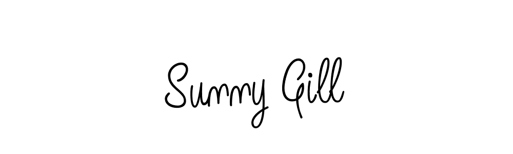 The best way (Angelique-Rose-font-FFP) to make a short signature is to pick only two or three words in your name. The name Sunny Gill include a total of six letters. For converting this name. Sunny Gill signature style 5 images and pictures png