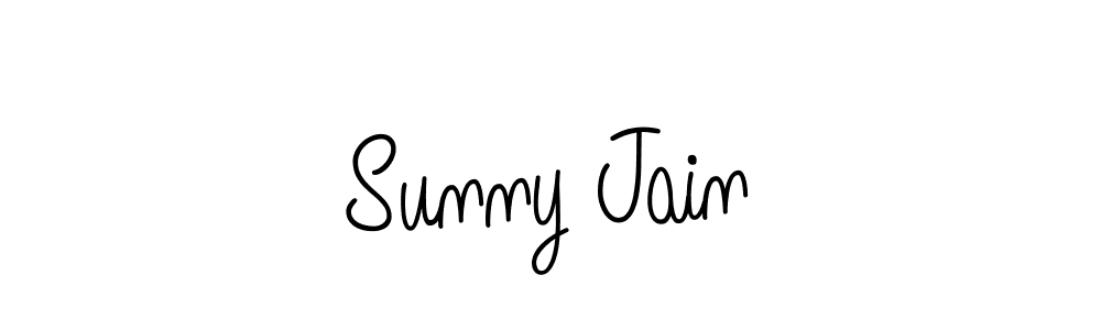 Design your own signature with our free online signature maker. With this signature software, you can create a handwritten (Angelique-Rose-font-FFP) signature for name Sunny Jain. Sunny Jain signature style 5 images and pictures png