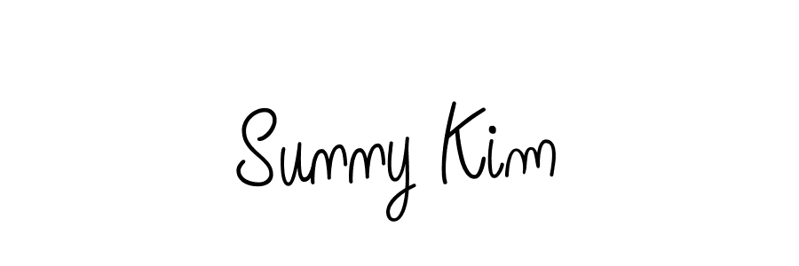 Make a beautiful signature design for name Sunny Kim. With this signature (Angelique-Rose-font-FFP) style, you can create a handwritten signature for free. Sunny Kim signature style 5 images and pictures png