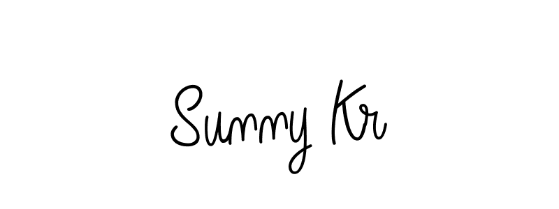 Make a beautiful signature design for name Sunny Kr. With this signature (Angelique-Rose-font-FFP) style, you can create a handwritten signature for free. Sunny Kr signature style 5 images and pictures png