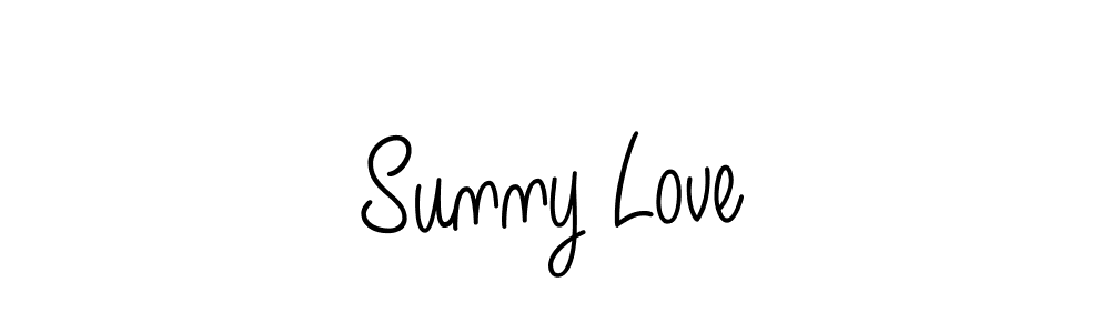 Best and Professional Signature Style for Sunny Love. Angelique-Rose-font-FFP Best Signature Style Collection. Sunny Love signature style 5 images and pictures png