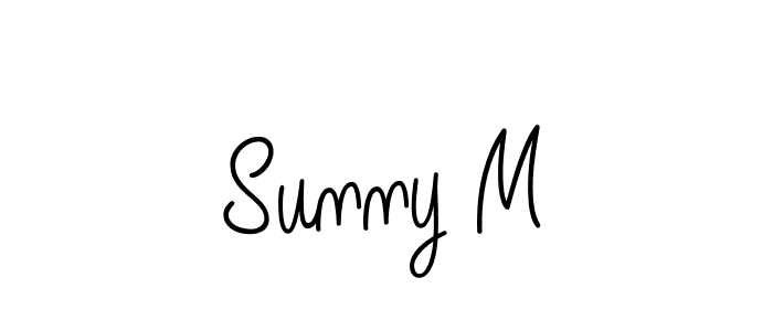 It looks lik you need a new signature style for name Sunny M. Design unique handwritten (Angelique-Rose-font-FFP) signature with our free signature maker in just a few clicks. Sunny M signature style 5 images and pictures png