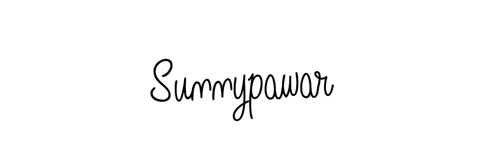 Use a signature maker to create a handwritten signature online. With this signature software, you can design (Angelique-Rose-font-FFP) your own signature for name Sunnypawar. Sunnypawar signature style 5 images and pictures png