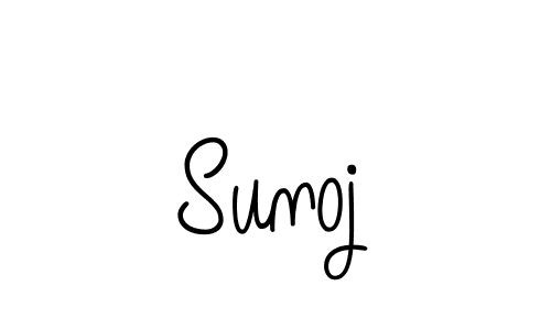 How to make Sunoj signature? Angelique-Rose-font-FFP is a professional autograph style. Create handwritten signature for Sunoj name. Sunoj signature style 5 images and pictures png