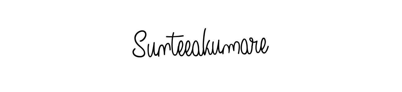 It looks lik you need a new signature style for name Sunteeakumare. Design unique handwritten (Angelique-Rose-font-FFP) signature with our free signature maker in just a few clicks. Sunteeakumare signature style 5 images and pictures png
