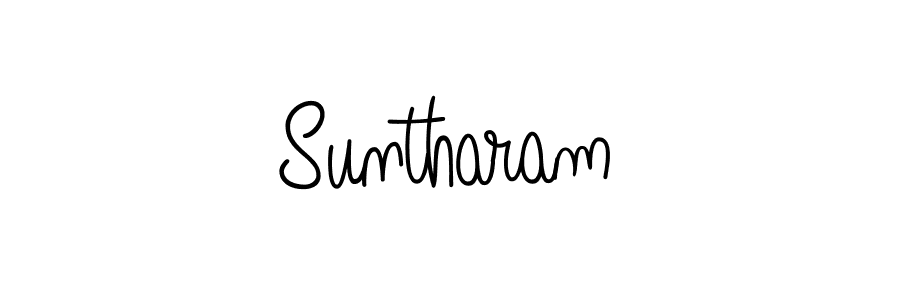 Once you've used our free online signature maker to create your best signature Angelique-Rose-font-FFP style, it's time to enjoy all of the benefits that Suntharam name signing documents. Suntharam signature style 5 images and pictures png