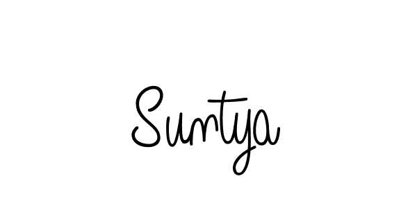 Once you've used our free online signature maker to create your best signature Angelique-Rose-font-FFP style, it's time to enjoy all of the benefits that Suntya name signing documents. Suntya signature style 5 images and pictures png