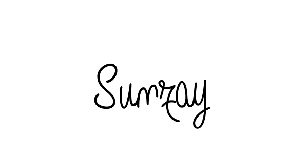 You can use this online signature creator to create a handwritten signature for the name Sunzay. This is the best online autograph maker. Sunzay signature style 5 images and pictures png