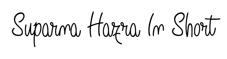 Express your personality with a custom Suparna Hazra In Short signature crafted with Angelique-Rose-font-FFP typography. Free transparent PNG download available. Suparna Hazra In Short signature style 5 images and pictures png