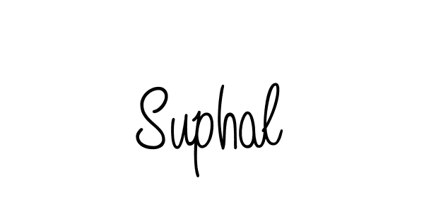 How to make Suphal signature? Angelique-Rose-font-FFP is a professional autograph style. Create handwritten signature for Suphal name. Suphal signature style 5 images and pictures png