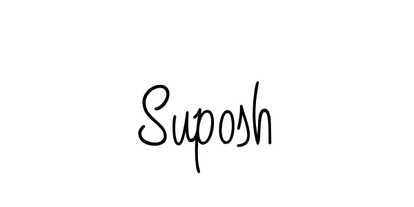 You can use this online signature creator to create a handwritten signature for the name Suposh. This is the best online autograph maker. Suposh signature style 5 images and pictures png