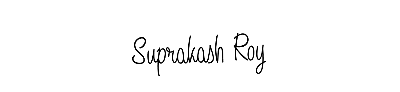 How to Draw Suprakash Roy signature style? Angelique-Rose-font-FFP is a latest design signature styles for name Suprakash Roy. Suprakash Roy signature style 5 images and pictures png