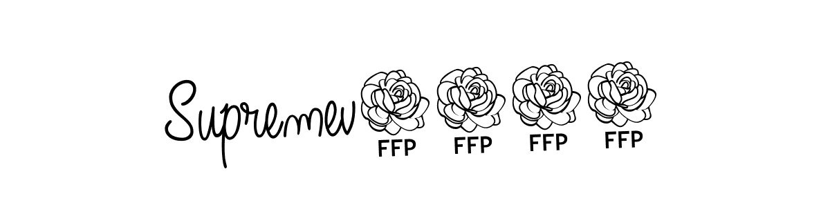 if you are searching for the best signature style for your name Supremev1718. so please give up your signature search. here we have designed multiple signature styles  using Angelique-Rose-font-FFP. Supremev1718 signature style 5 images and pictures png