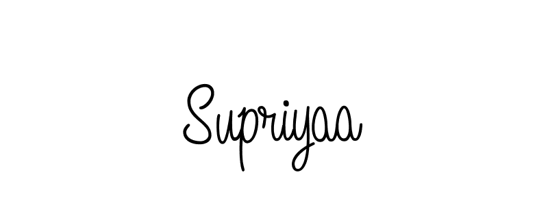 Also we have Supriyaa name is the best signature style. Create professional handwritten signature collection using Angelique-Rose-font-FFP autograph style. Supriyaa signature style 5 images and pictures png