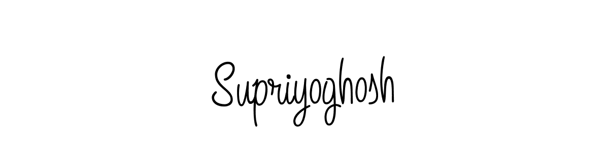 Design your own signature with our free online signature maker. With this signature software, you can create a handwritten (Angelique-Rose-font-FFP) signature for name Supriyoghosh. Supriyoghosh signature style 5 images and pictures png