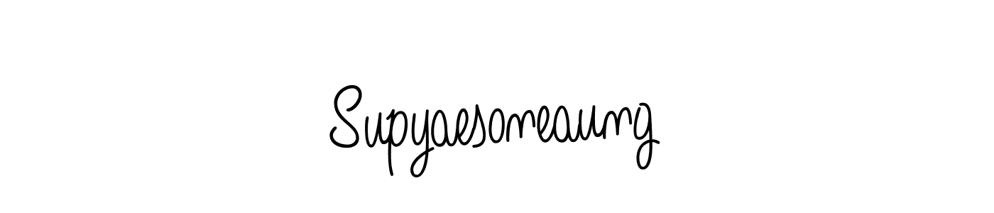 Make a short Supyaesoneaung signature style. Manage your documents anywhere anytime using Angelique-Rose-font-FFP. Create and add eSignatures, submit forms, share and send files easily. Supyaesoneaung signature style 5 images and pictures png