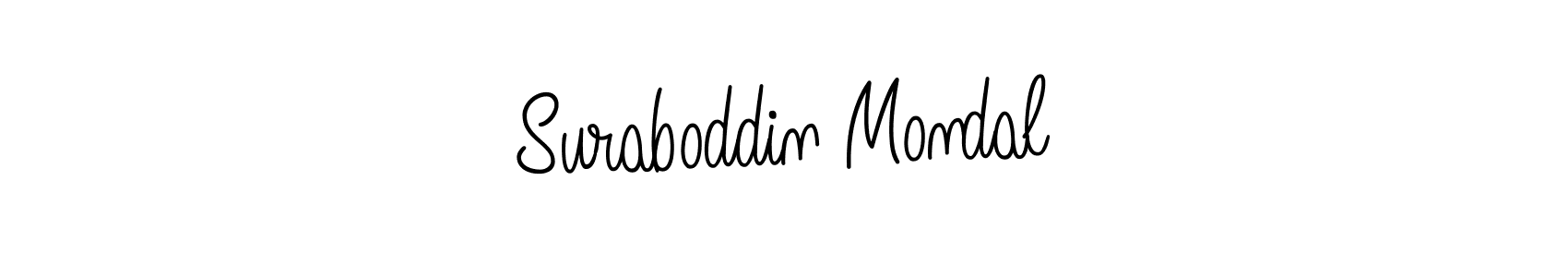 Once you've used our free online signature maker to create your best signature Angelique-Rose-font-FFP style, it's time to enjoy all of the benefits that Suraboddin Mondal name signing documents. Suraboddin Mondal signature style 5 images and pictures png
