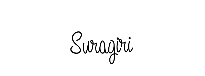 Design your own signature with our free online signature maker. With this signature software, you can create a handwritten (Angelique-Rose-font-FFP) signature for name Suragiri. Suragiri signature style 5 images and pictures png
