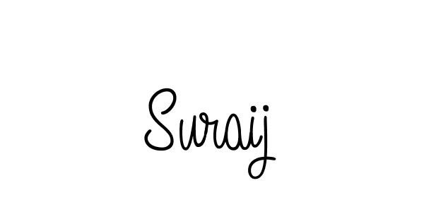 Create a beautiful signature design for name Suraij. With this signature (Angelique-Rose-font-FFP) fonts, you can make a handwritten signature for free. Suraij signature style 5 images and pictures png