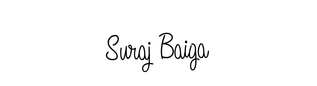 Make a beautiful signature design for name Suraj Baiga. Use this online signature maker to create a handwritten signature for free. Suraj Baiga signature style 5 images and pictures png