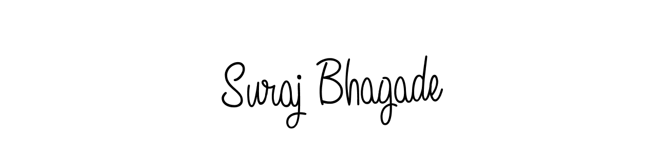 How to Draw Suraj Bhagade signature style? Angelique-Rose-font-FFP is a latest design signature styles for name Suraj Bhagade. Suraj Bhagade signature style 5 images and pictures png