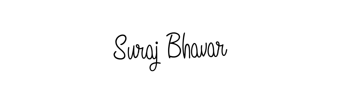 Design your own signature with our free online signature maker. With this signature software, you can create a handwritten (Angelique-Rose-font-FFP) signature for name Suraj Bhavar. Suraj Bhavar signature style 5 images and pictures png