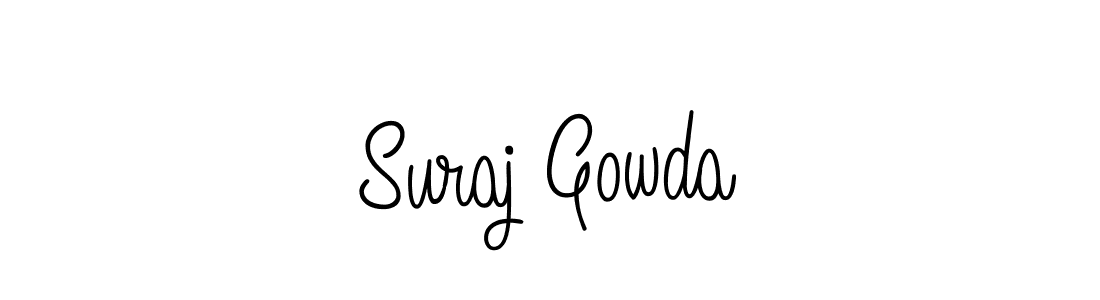 Once you've used our free online signature maker to create your best signature Angelique-Rose-font-FFP style, it's time to enjoy all of the benefits that Suraj Gowda name signing documents. Suraj Gowda signature style 5 images and pictures png