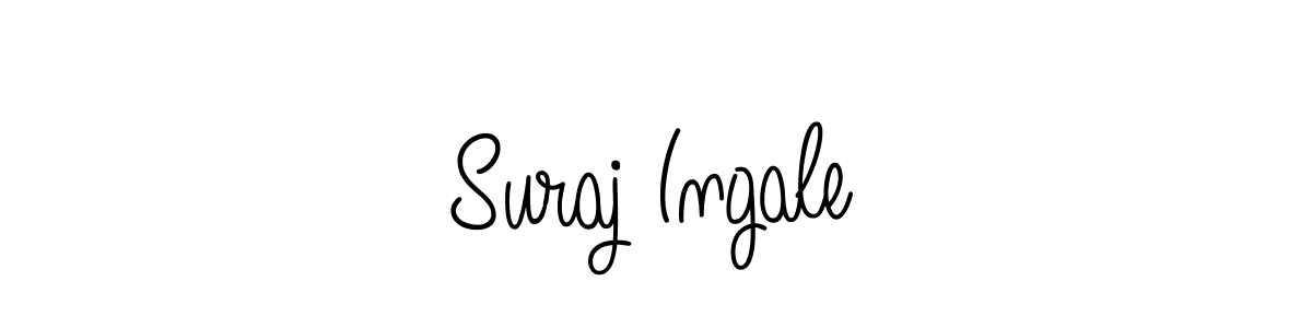 Make a beautiful signature design for name Suraj Ingale. With this signature (Angelique-Rose-font-FFP) style, you can create a handwritten signature for free. Suraj Ingale signature style 5 images and pictures png