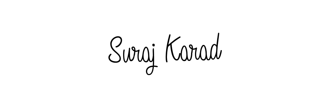 Once you've used our free online signature maker to create your best signature Angelique-Rose-font-FFP style, it's time to enjoy all of the benefits that Suraj Karad name signing documents. Suraj Karad signature style 5 images and pictures png