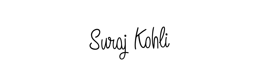 Once you've used our free online signature maker to create your best signature Angelique-Rose-font-FFP style, it's time to enjoy all of the benefits that Suraj Kohli name signing documents. Suraj Kohli signature style 5 images and pictures png