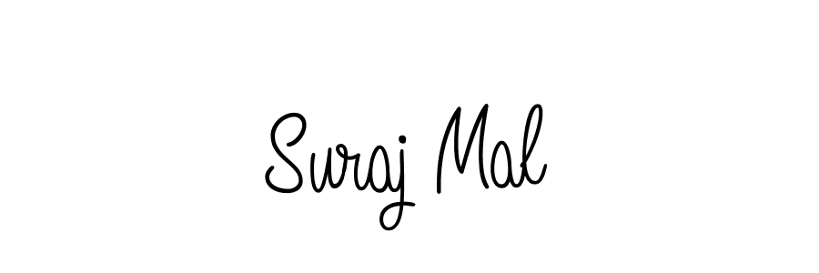 Create a beautiful signature design for name Suraj Mal. With this signature (Angelique-Rose-font-FFP) fonts, you can make a handwritten signature for free. Suraj Mal signature style 5 images and pictures png