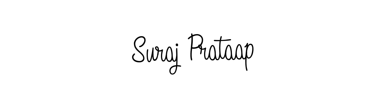 Suraj Prataap stylish signature style. Best Handwritten Sign (Angelique-Rose-font-FFP) for my name. Handwritten Signature Collection Ideas for my name Suraj Prataap. Suraj Prataap signature style 5 images and pictures png