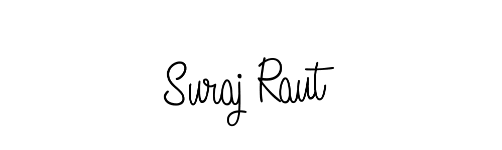 How to make Suraj Raut signature? Angelique-Rose-font-FFP is a professional autograph style. Create handwritten signature for Suraj Raut name. Suraj Raut signature style 5 images and pictures png