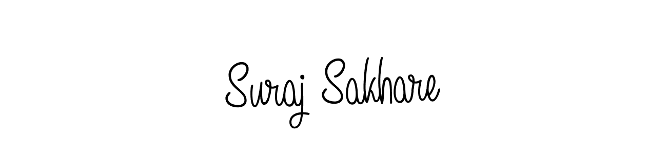 How to make Suraj Sakhare signature? Angelique-Rose-font-FFP is a professional autograph style. Create handwritten signature for Suraj Sakhare name. Suraj Sakhare signature style 5 images and pictures png