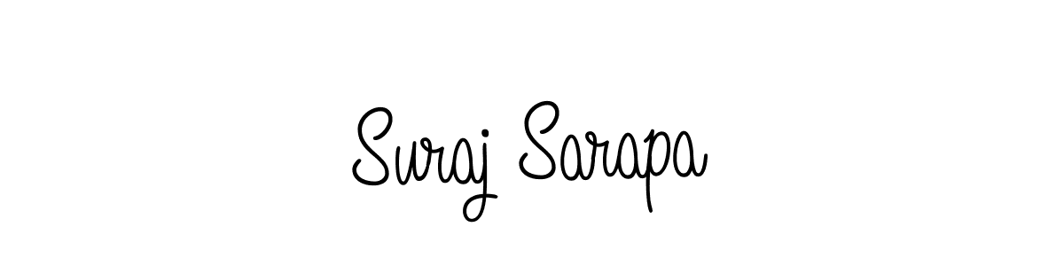 if you are searching for the best signature style for your name Suraj Sarapa. so please give up your signature search. here we have designed multiple signature styles  using Angelique-Rose-font-FFP. Suraj Sarapa signature style 5 images and pictures png