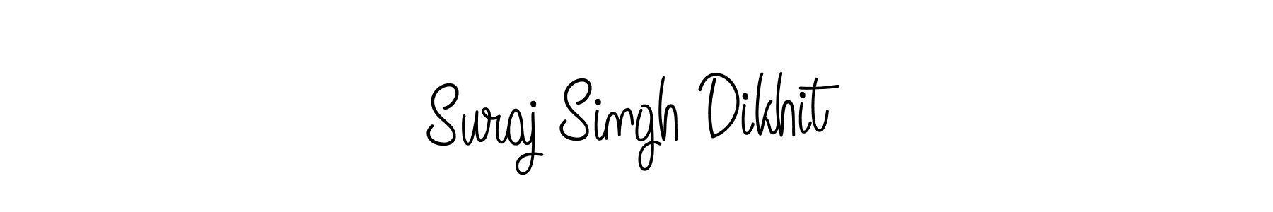 How to make Suraj Singh Dikhit signature? Angelique-Rose-font-FFP is a professional autograph style. Create handwritten signature for Suraj Singh Dikhit name. Suraj Singh Dikhit signature style 5 images and pictures png