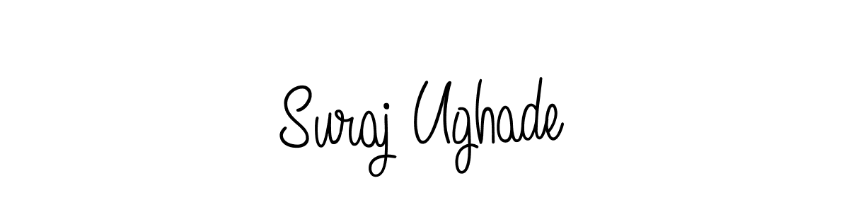 You can use this online signature creator to create a handwritten signature for the name Suraj Ughade. This is the best online autograph maker. Suraj Ughade signature style 5 images and pictures png