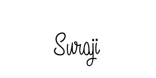 Create a beautiful signature design for name Suraji. With this signature (Angelique-Rose-font-FFP) fonts, you can make a handwritten signature for free. Suraji signature style 5 images and pictures png