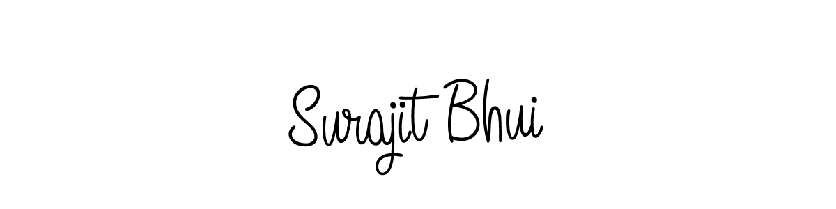 Make a beautiful signature design for name Surajit Bhui. Use this online signature maker to create a handwritten signature for free. Surajit Bhui signature style 5 images and pictures png