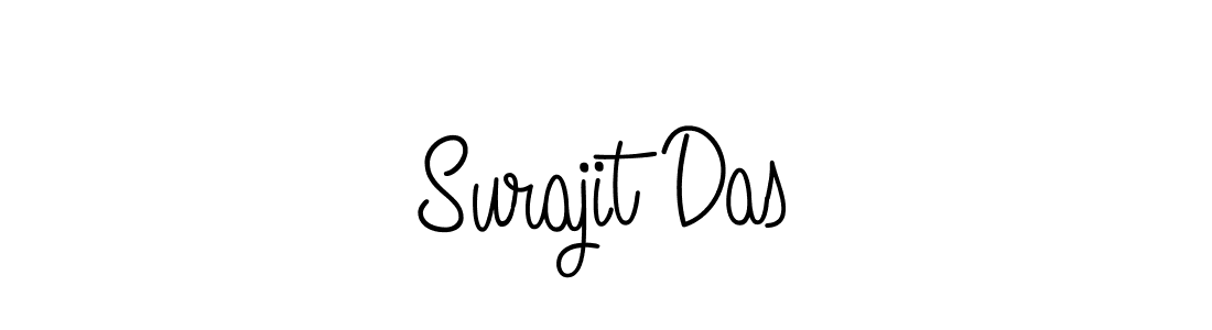 The best way (Angelique-Rose-font-FFP) to make a short signature is to pick only two or three words in your name. The name Surajit Das include a total of six letters. For converting this name. Surajit Das signature style 5 images and pictures png