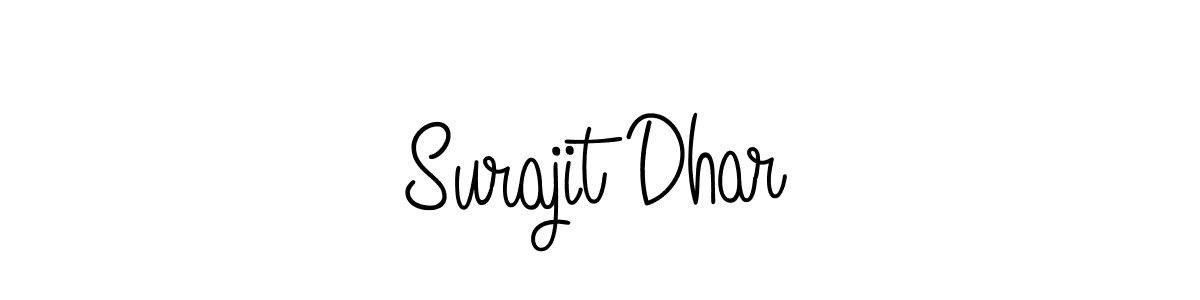 How to make Surajit Dhar signature? Angelique-Rose-font-FFP is a professional autograph style. Create handwritten signature for Surajit Dhar name. Surajit Dhar signature style 5 images and pictures png