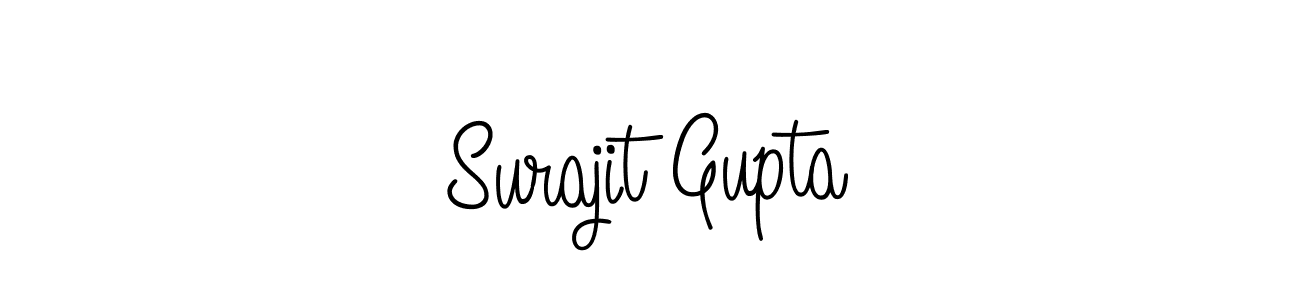 Angelique-Rose-font-FFP is a professional signature style that is perfect for those who want to add a touch of class to their signature. It is also a great choice for those who want to make their signature more unique. Get Surajit Gupta name to fancy signature for free. Surajit Gupta signature style 5 images and pictures png