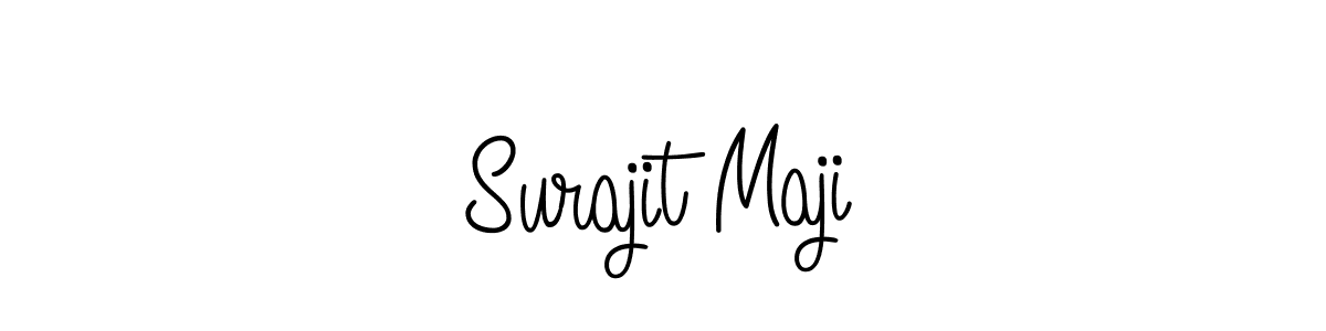 Create a beautiful signature design for name Surajit Maji. With this signature (Angelique-Rose-font-FFP) fonts, you can make a handwritten signature for free. Surajit Maji signature style 5 images and pictures png