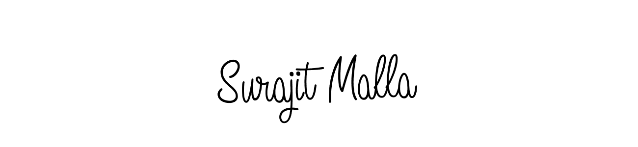 How to make Surajit Malla signature? Angelique-Rose-font-FFP is a professional autograph style. Create handwritten signature for Surajit Malla name. Surajit Malla signature style 5 images and pictures png