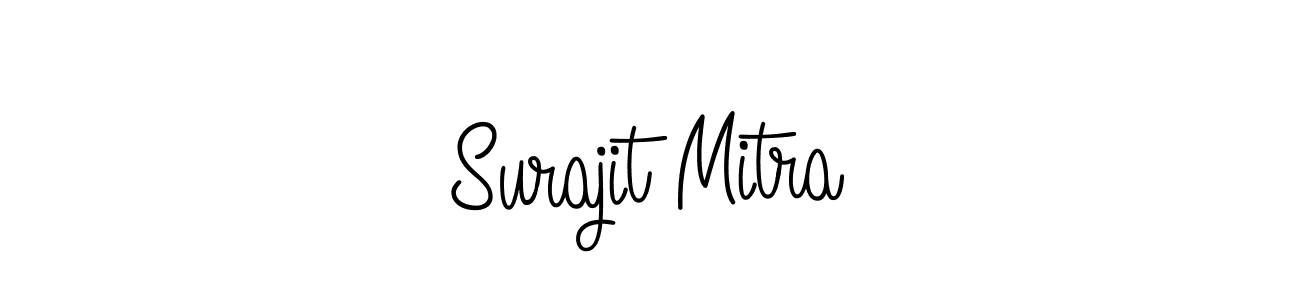 Create a beautiful signature design for name Surajit Mitra. With this signature (Angelique-Rose-font-FFP) fonts, you can make a handwritten signature for free. Surajit Mitra signature style 5 images and pictures png